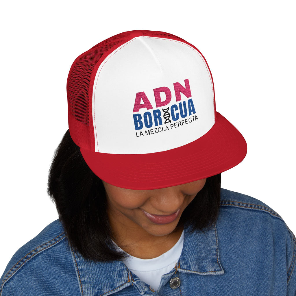 ADN Boricua Embroidered Mesh Hat
