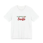 La Bendición Santa Christmas Tee – Spanish Holiday T-Shirt