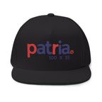 Flat Bill Cap — Patria 100 x 35 Flat Embroidered Snapback
