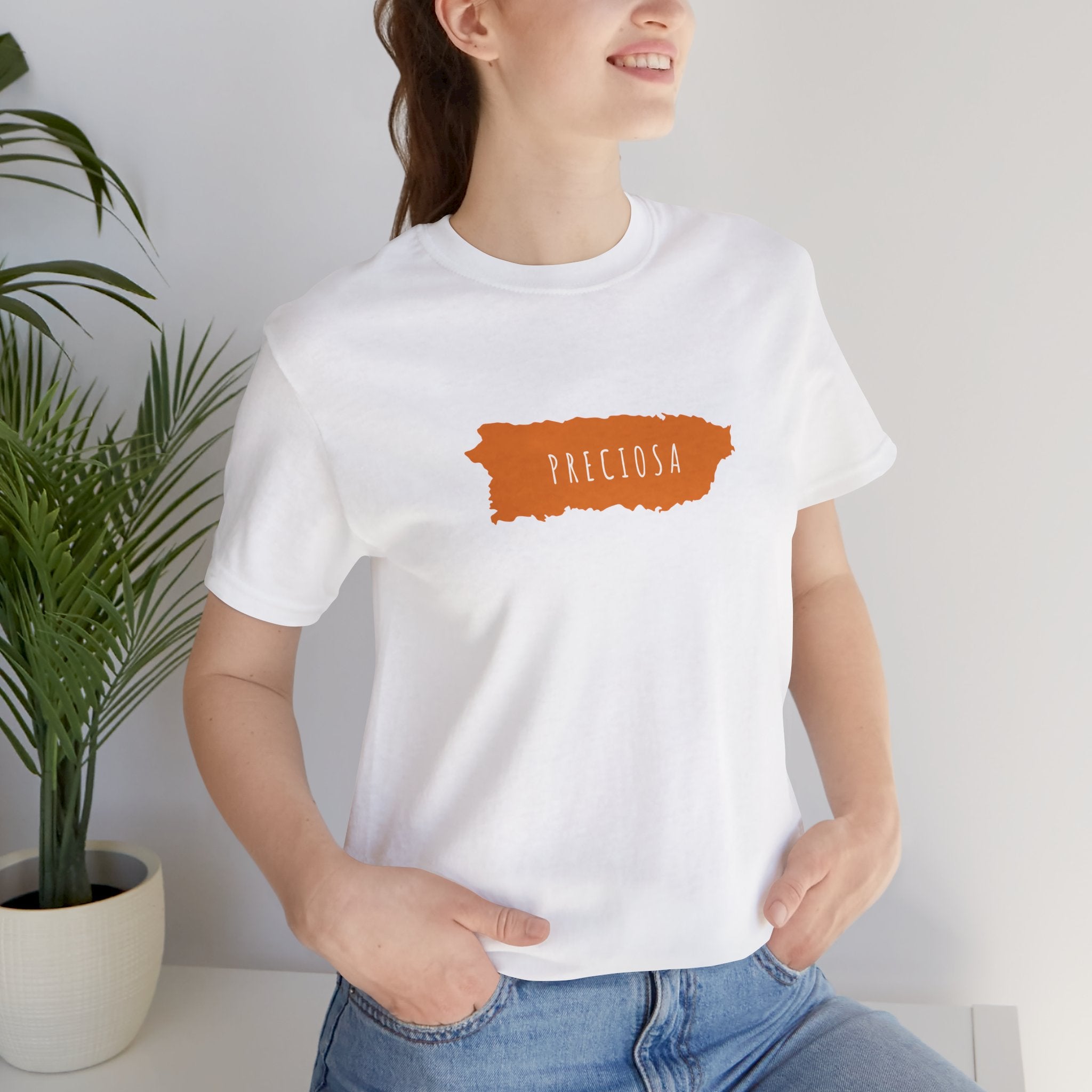 Preciosa  Unisex Jersey Tee - Mango