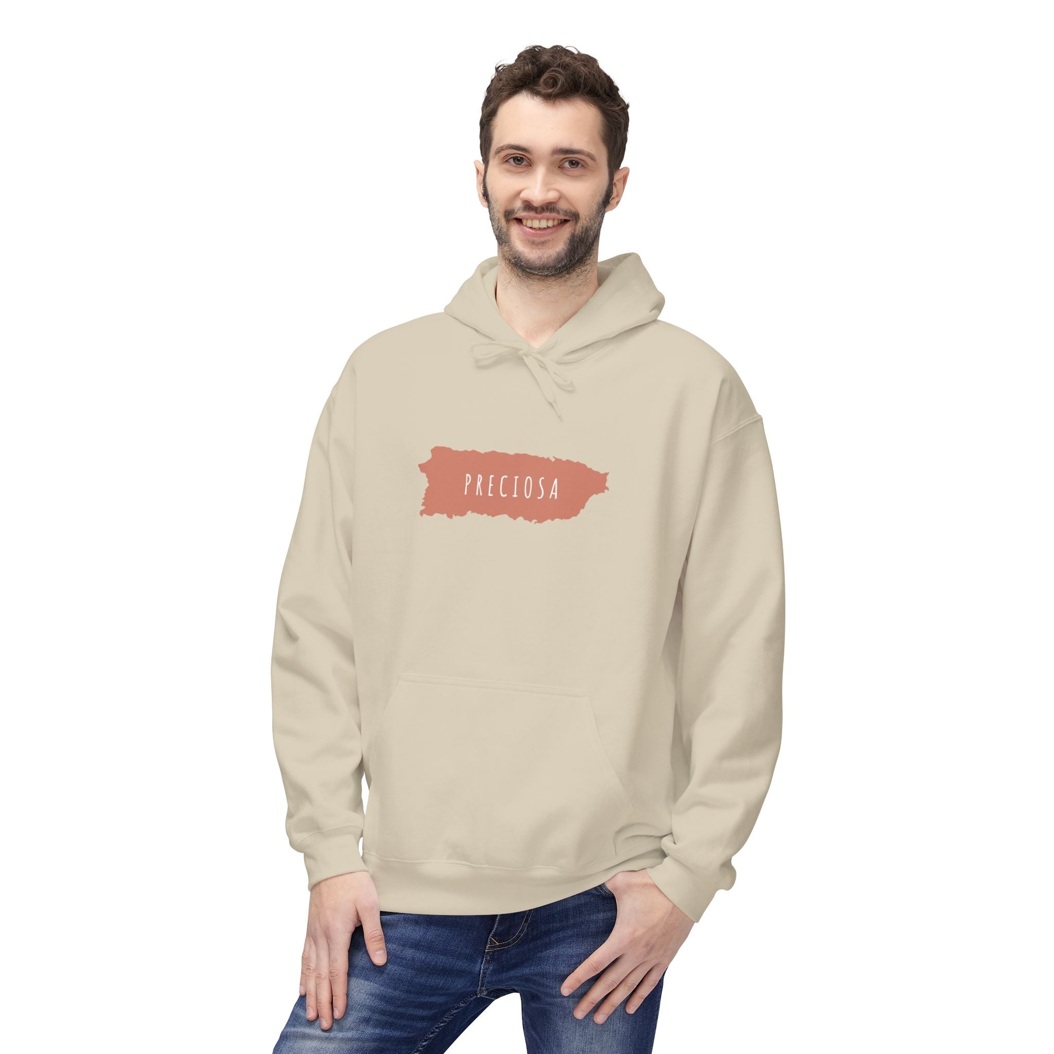 Preciosa  Pullover Hoodie - Coral