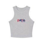Patria 100x35 Racer Tank Top — Nuestro Logo