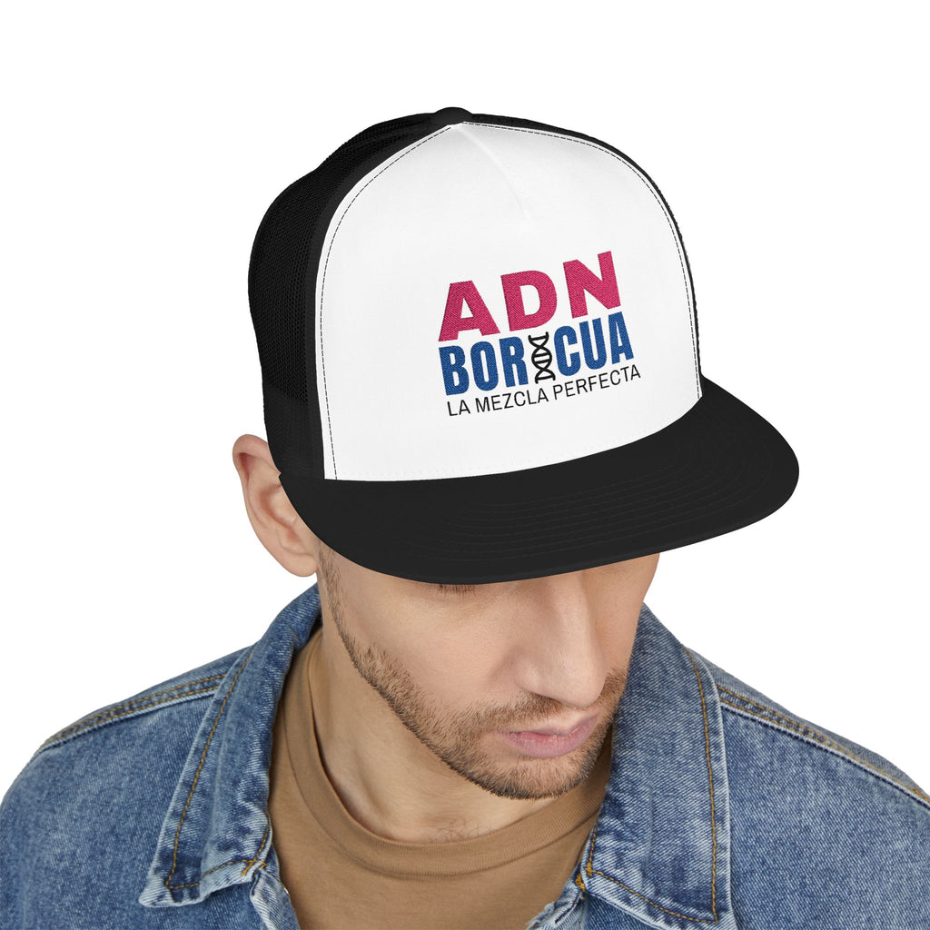 ADN Boricua Embroidered Mesh Hat