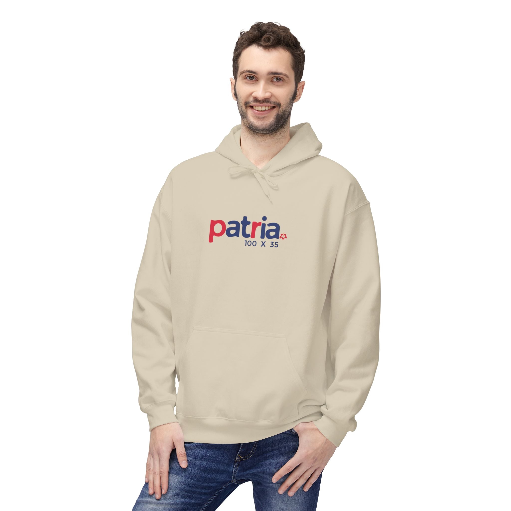 Patria 100 x 35 Hoodie — Nuestro Logo