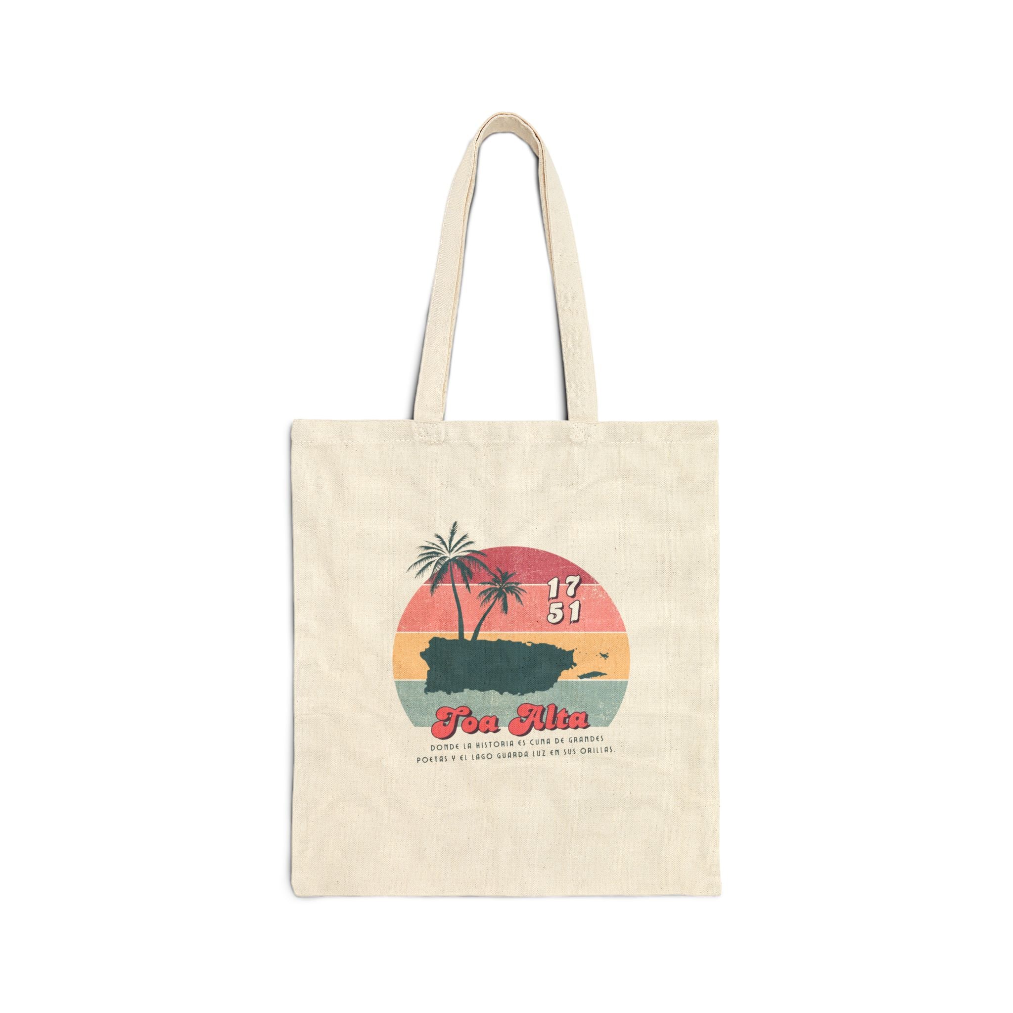 Toa Alta  Canvas Tote Bag