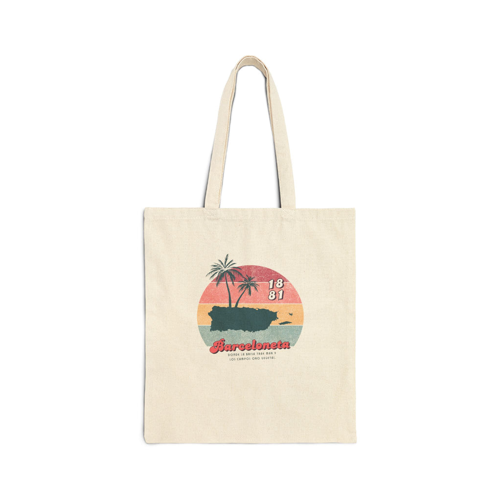 Barceloneta Canvas Tote Bag