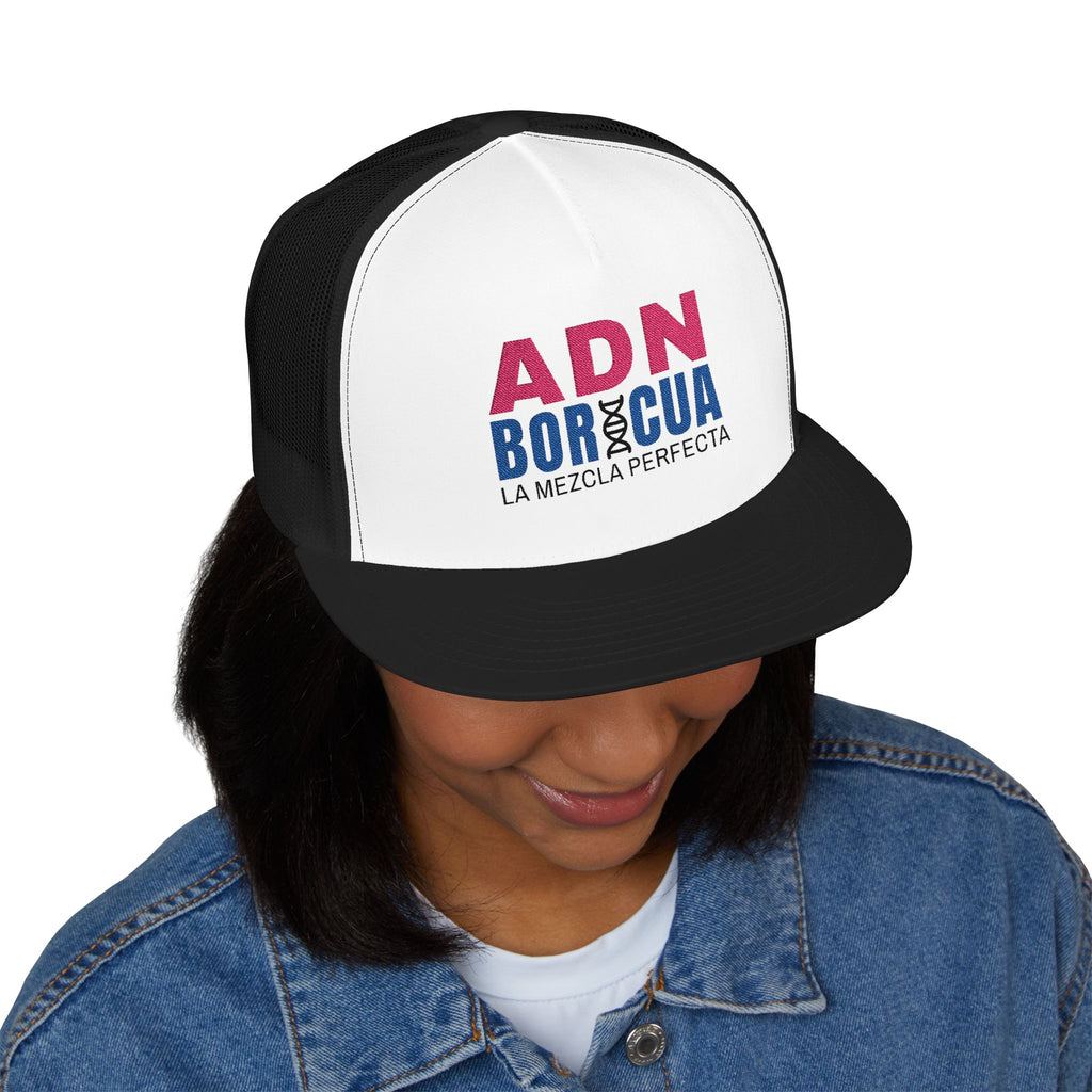 ADN Boricua Embroidered Mesh Hat