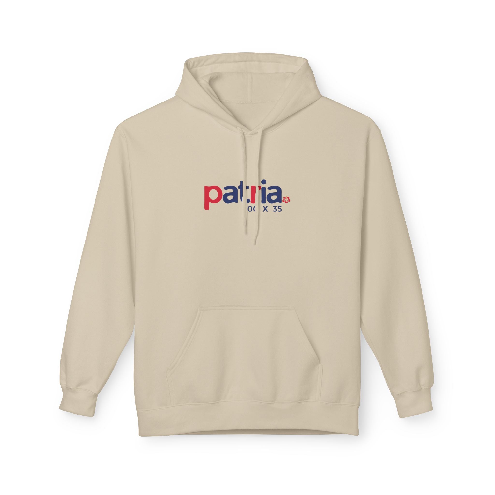 Patria 100 x 35 Hoodie — Nuestro Logo