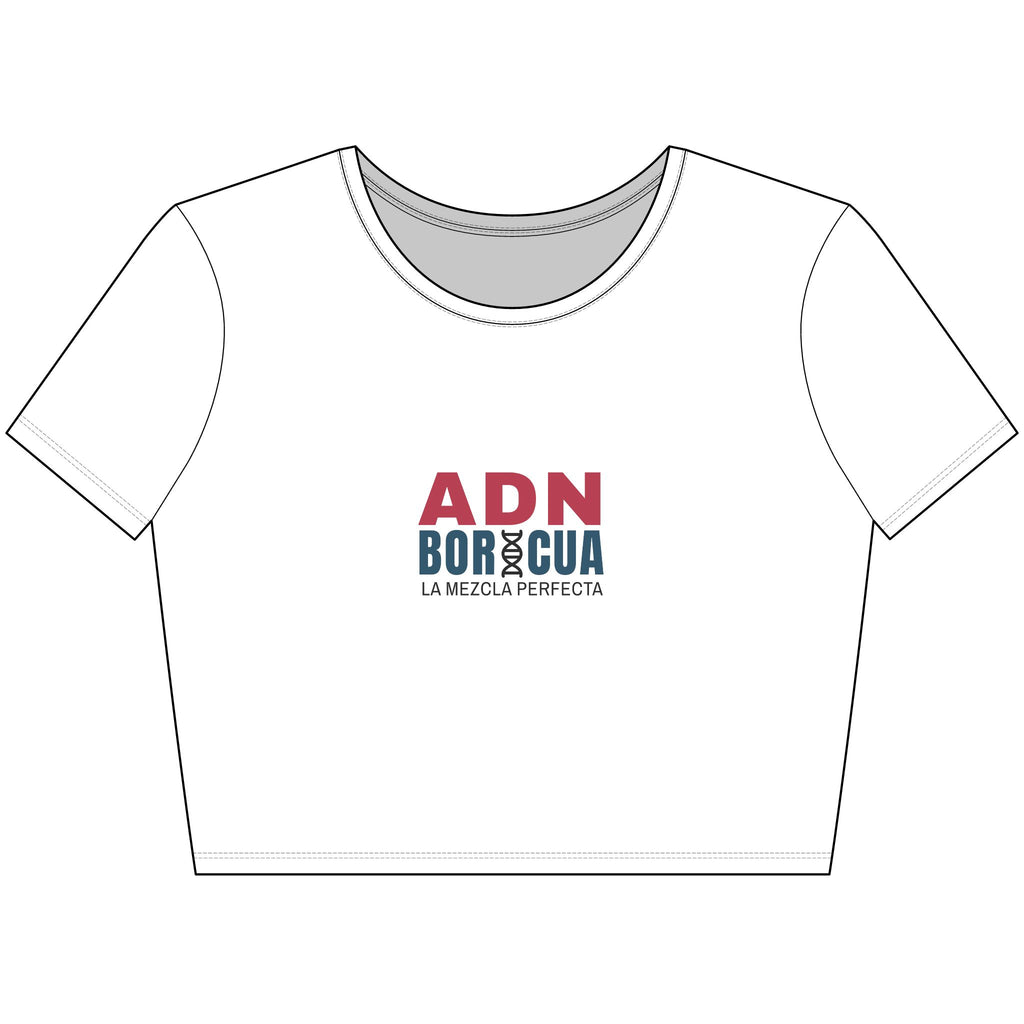 ADN Boricua Crop Tee