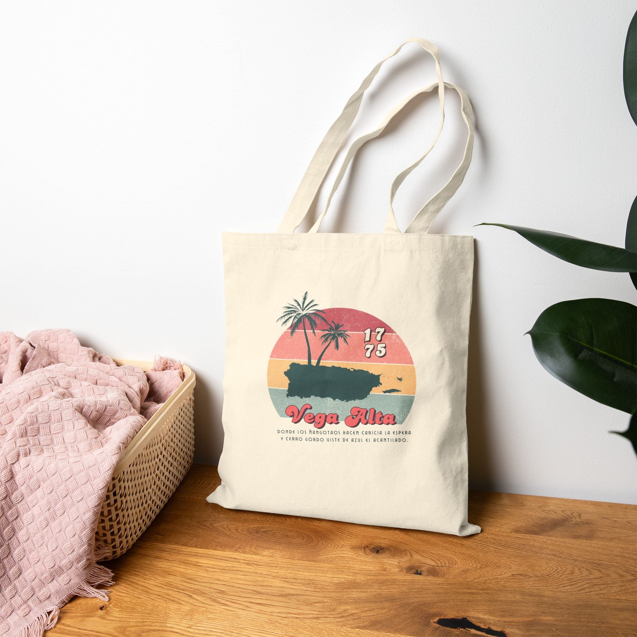 Vega Alta Canvas Tote Bag