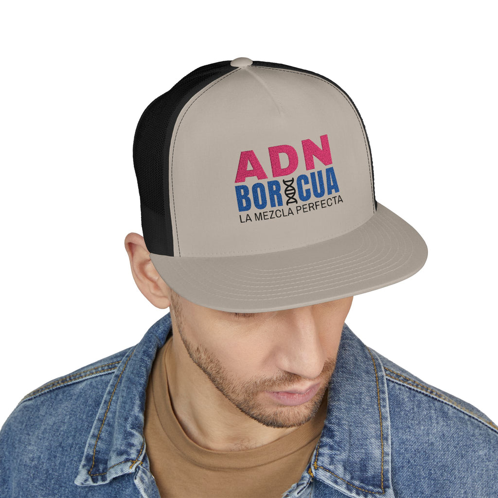 ADN Boricua Embroidered Mesh Hat