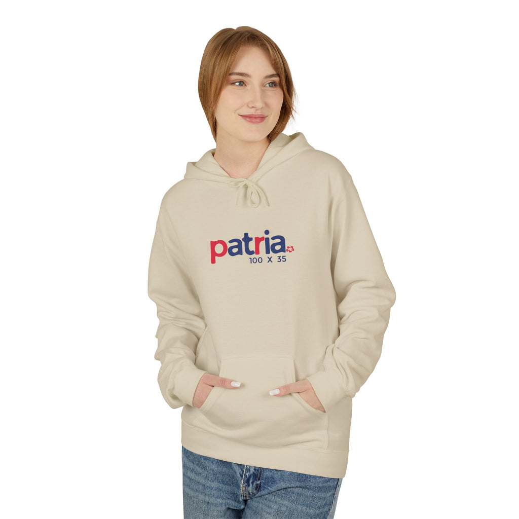 Patria 100 x 35 Hoodie — Nuestro Logo