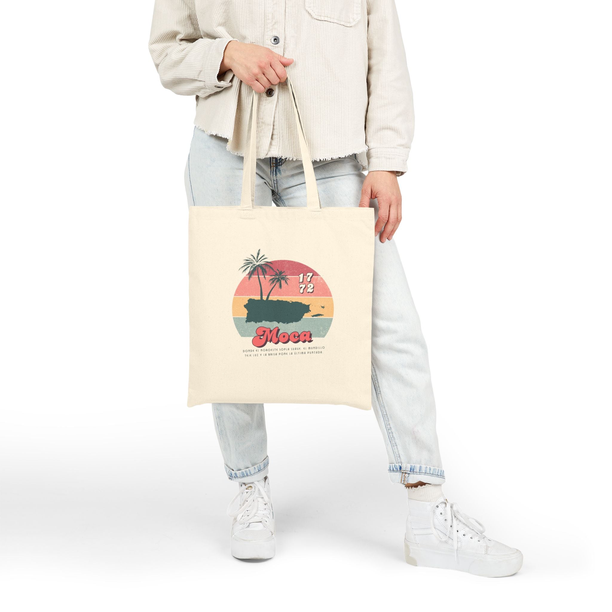 Moca Canvas Tote Bag