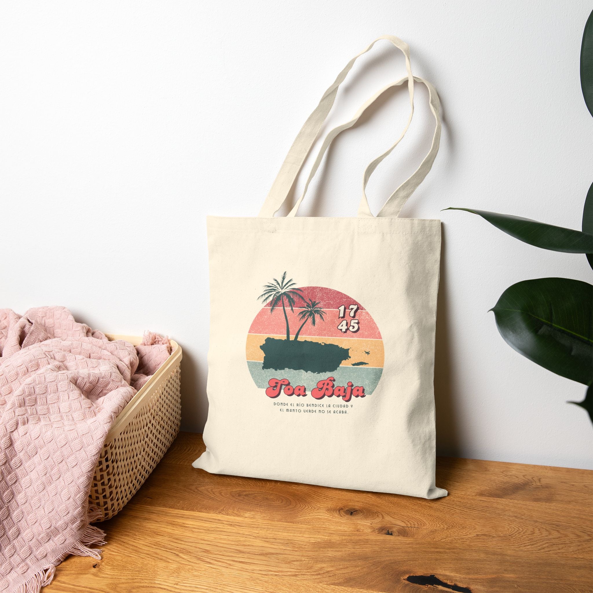 Toa Baja  Canvas Tote Bag