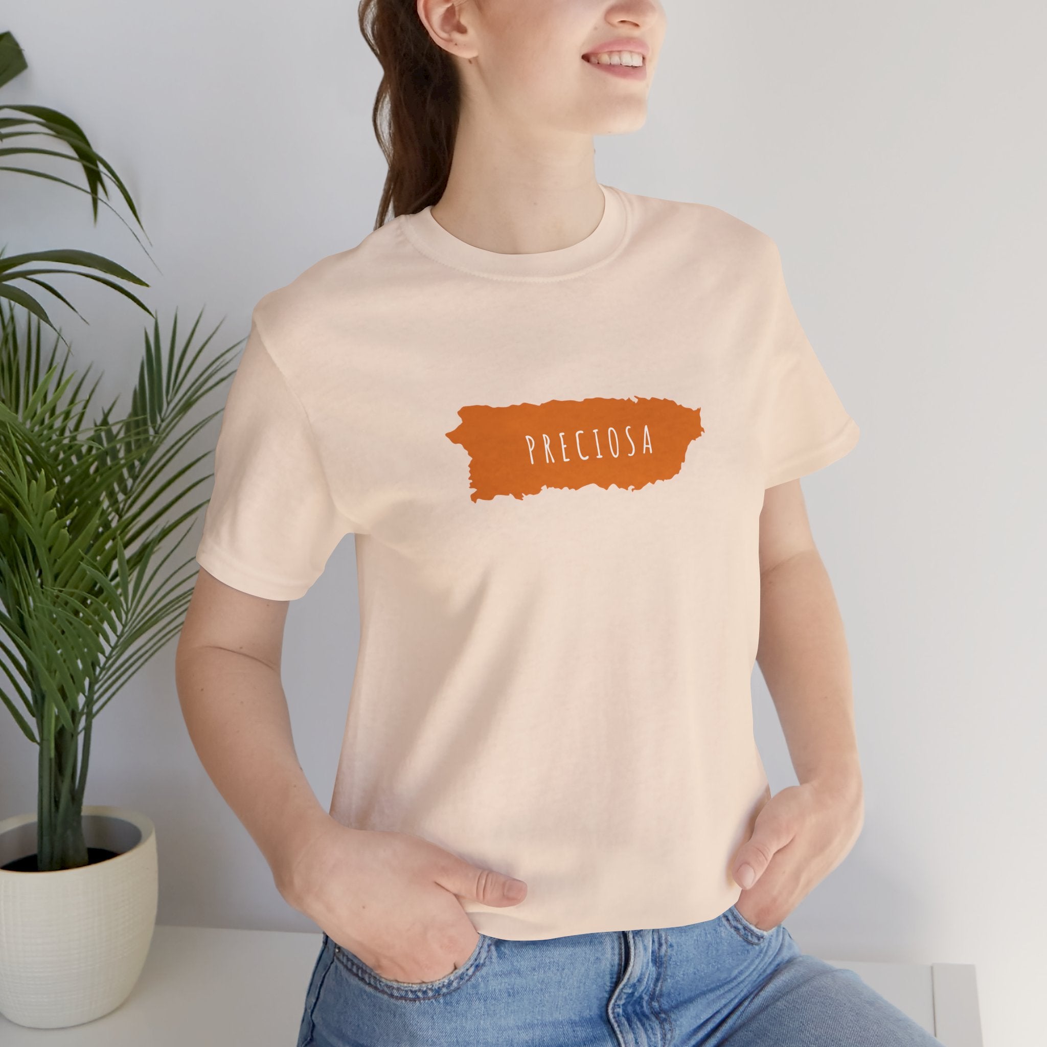 Preciosa  Unisex Jersey Tee - Mango