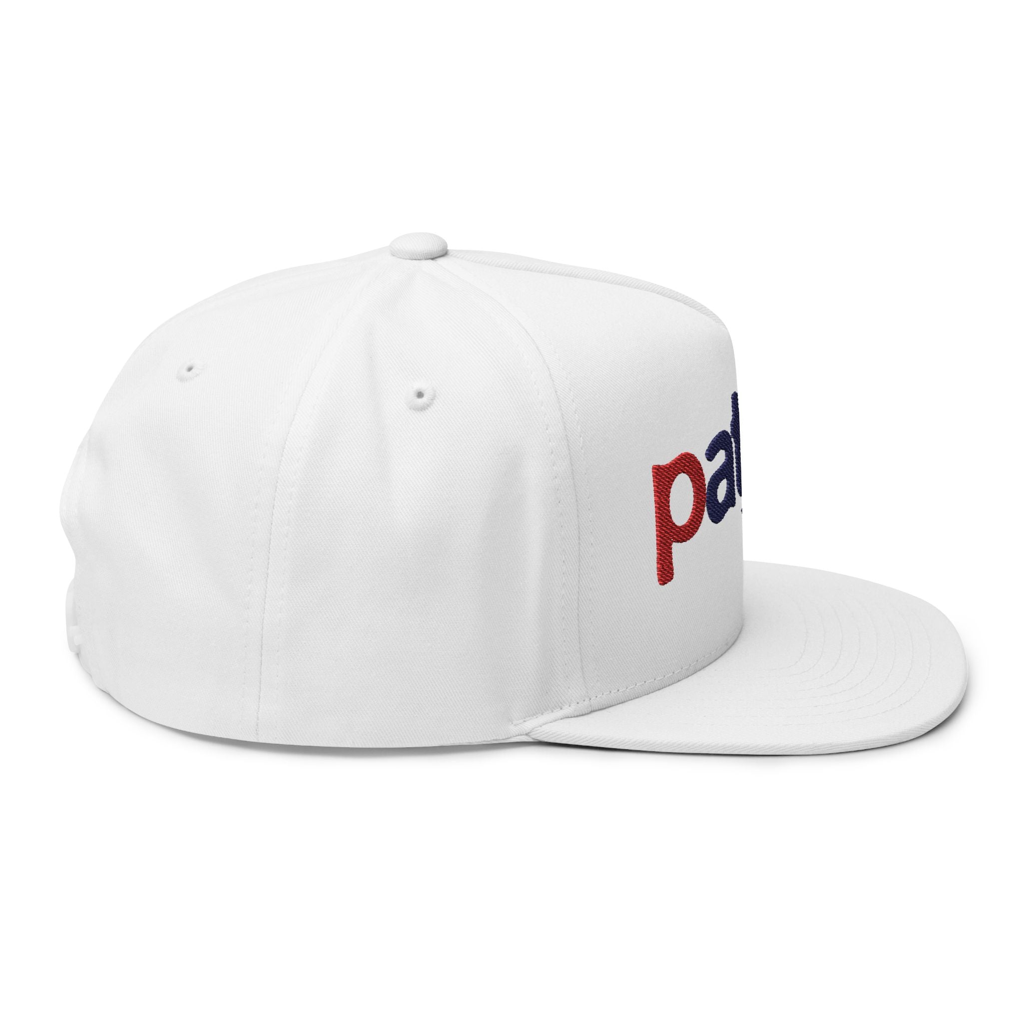 Flat Bill Cap — Patria 100 x 35 Flat Embroidered Snapback