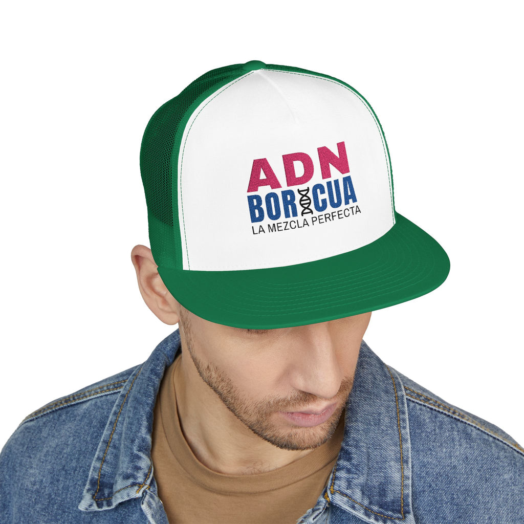ADN Boricua Embroidered Mesh Hat