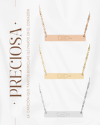Preciosa Collar Horizontal - Engraved Jewelry