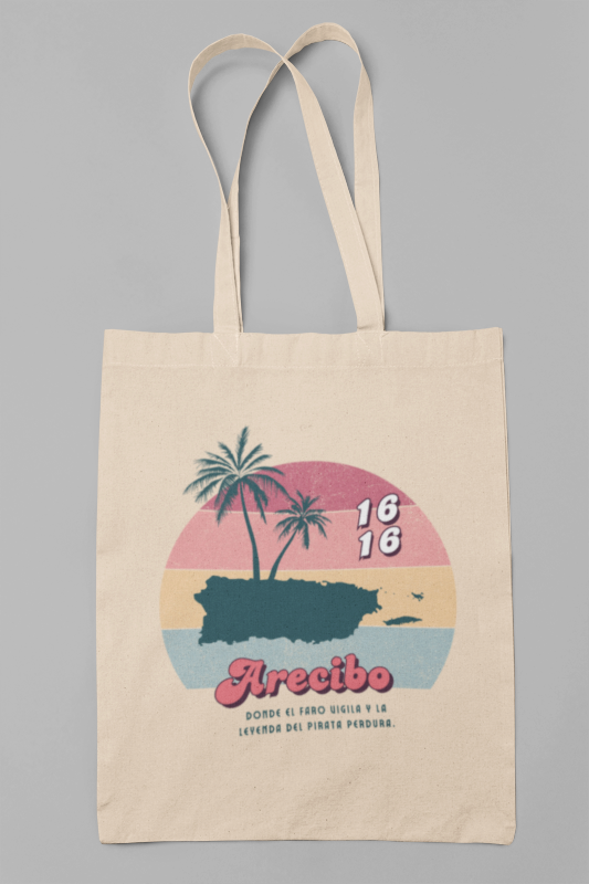 Arecibo Canvas Tote Bag