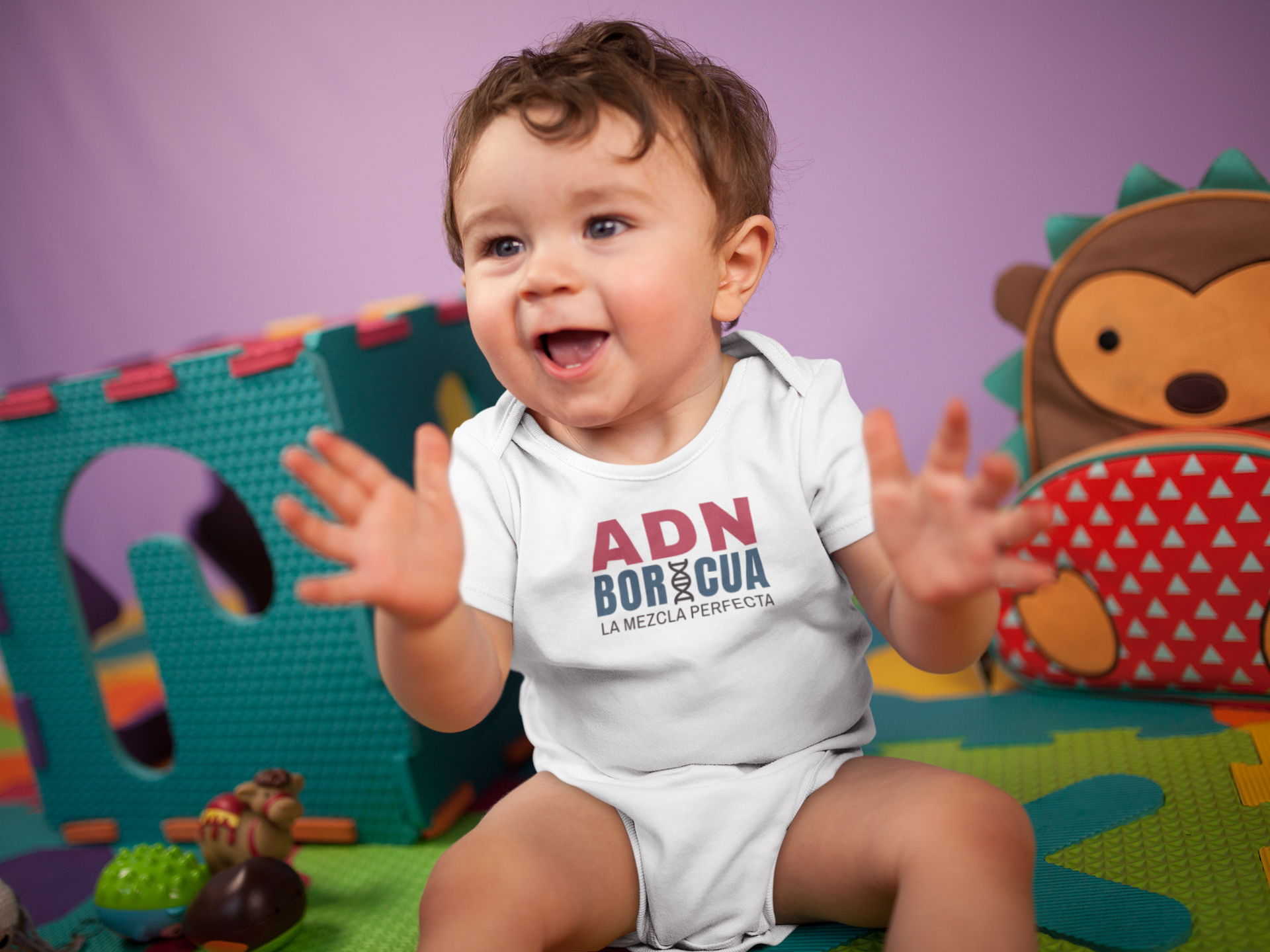 ADN Boricua - Baby Bodysuit