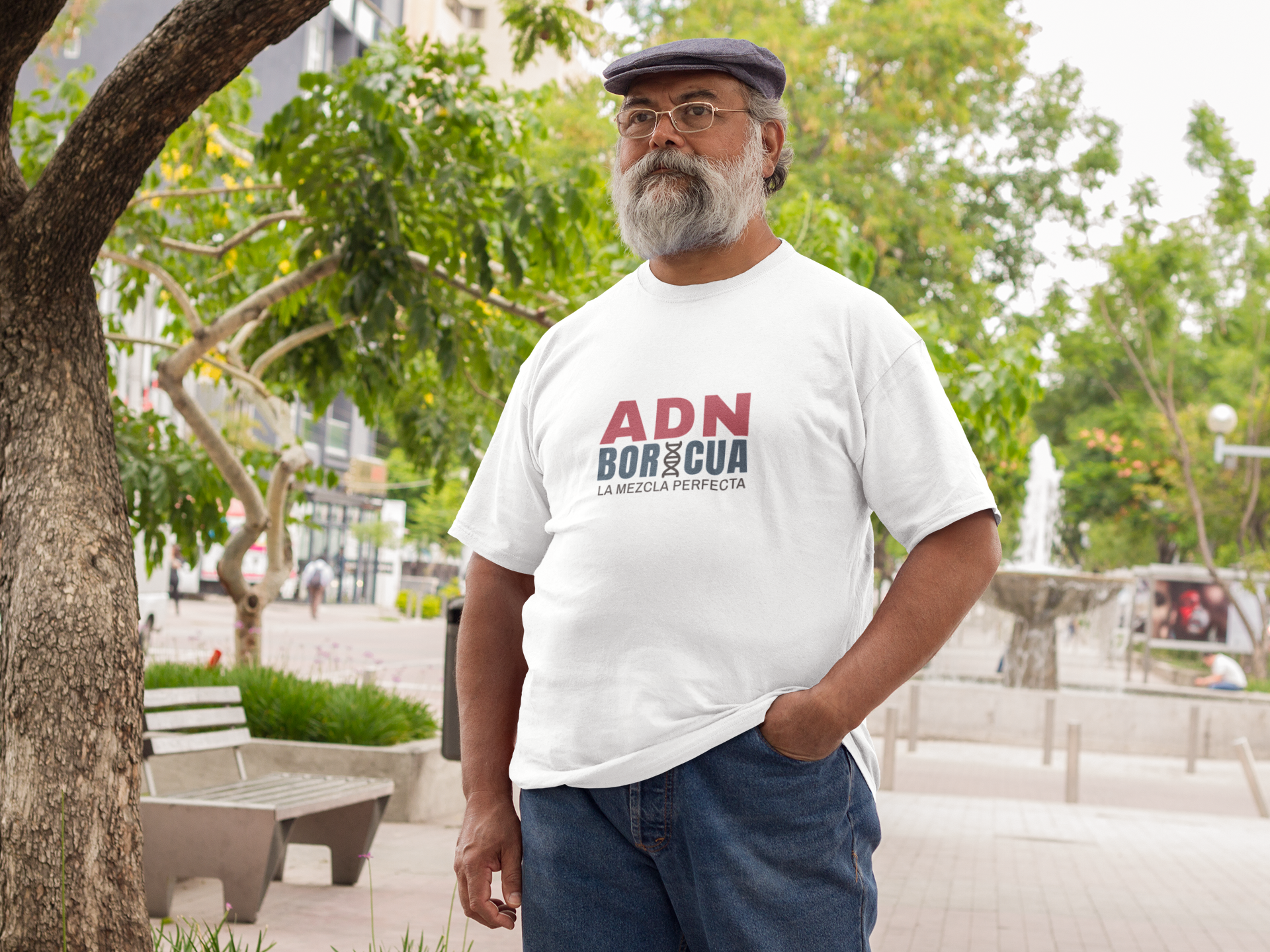 ADN Boricua Unisex Heavy Cotton Tee