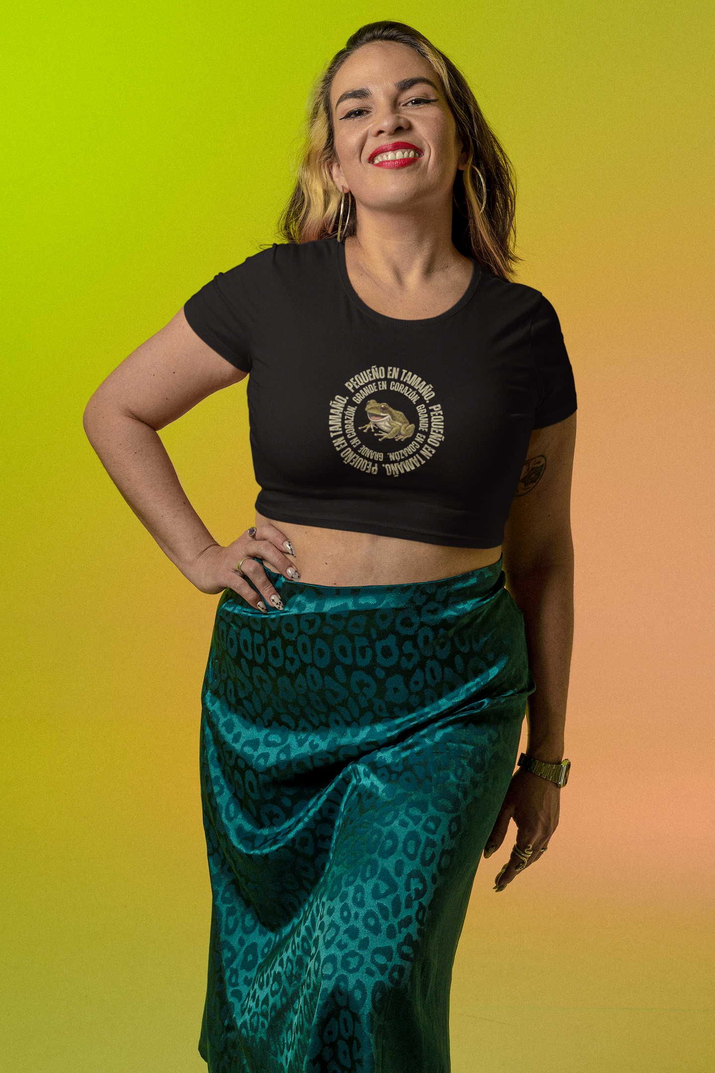 El Coquicuazo - Crop Top - Negra