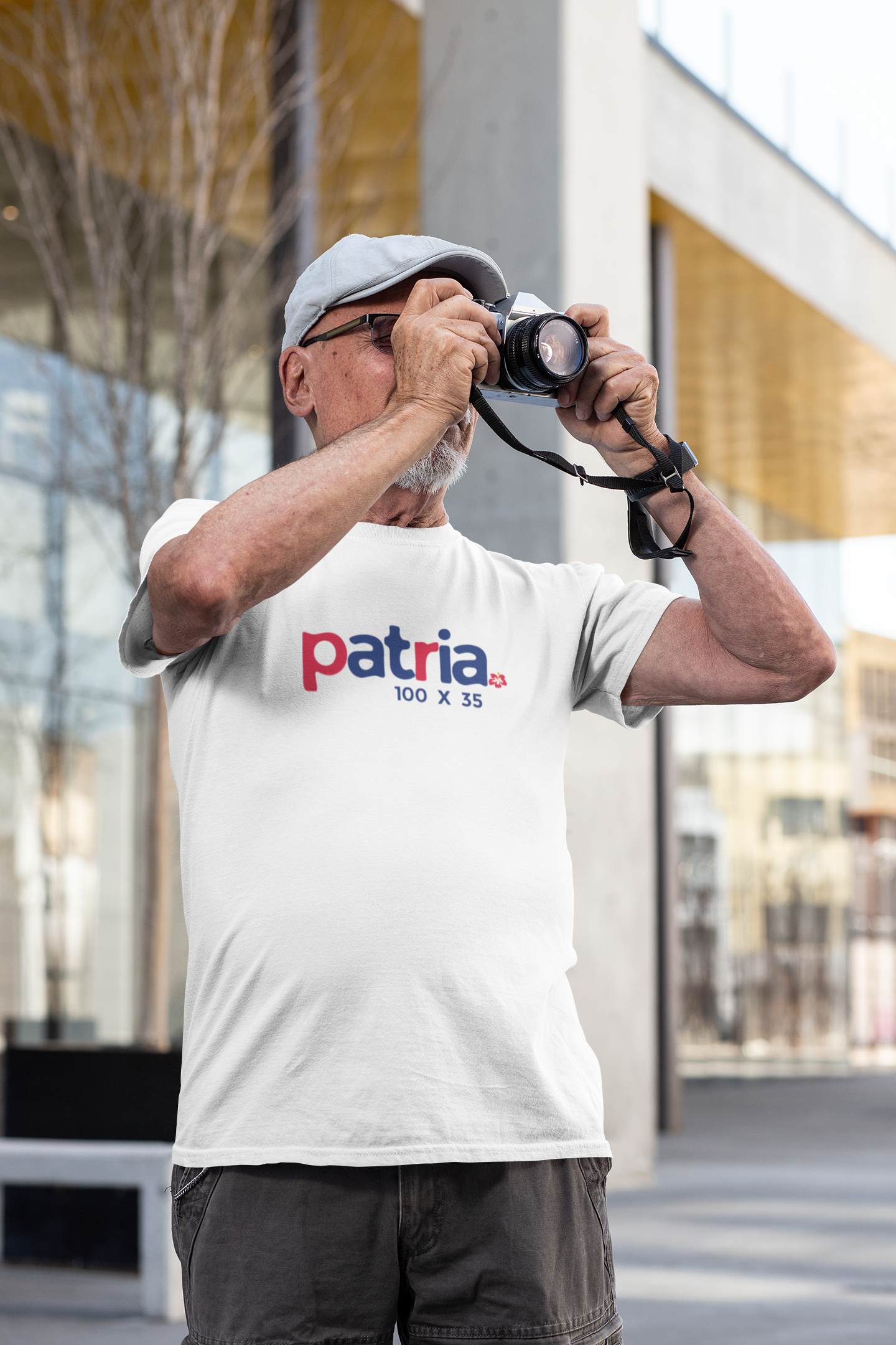 Patria 100 x 35 T-Shirt —Nuestro Logo