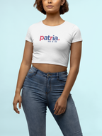 Patria 100 x 35 Crop Top - Nuestro Logo