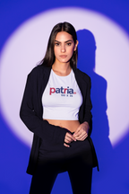 Patria 100 x 35 Crop Top - Nuestro Logo