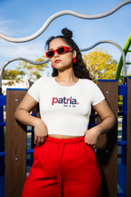 Patria 100 x 35 Crop Top - Nuestro Logo