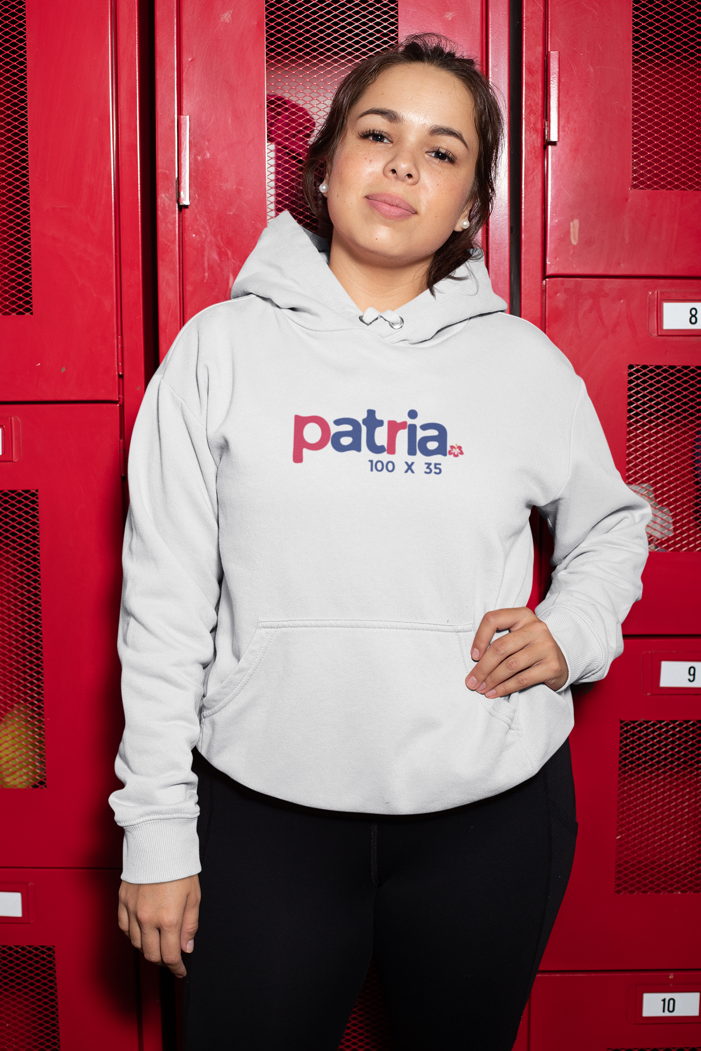 Patria 100 x 35 Hoodie — Nuestro Logo