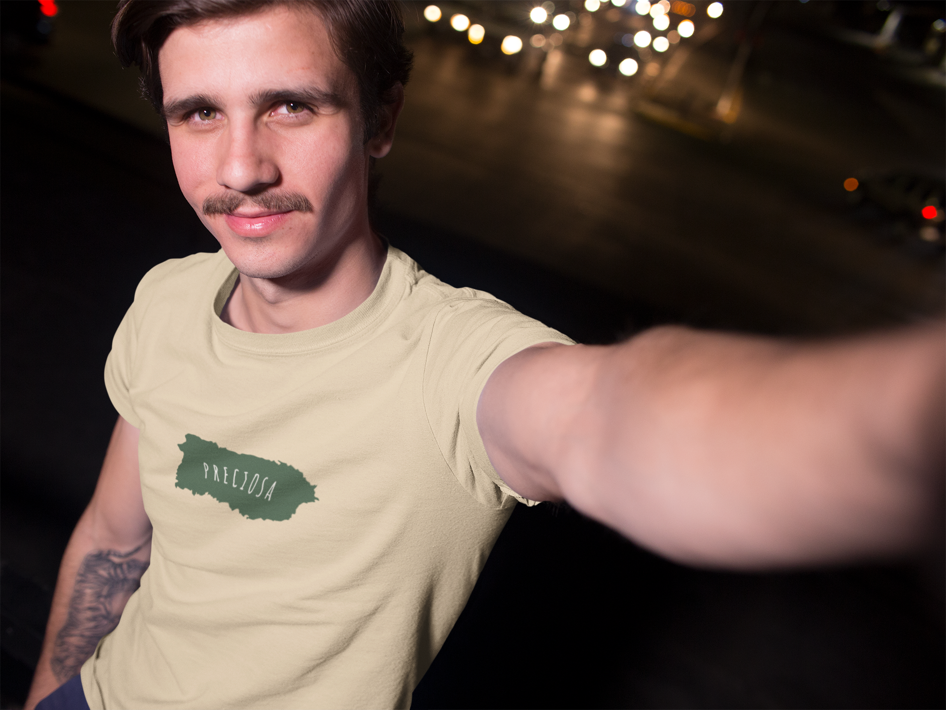 Preciosa  Unisex Jersey Tee - Verde Bosque