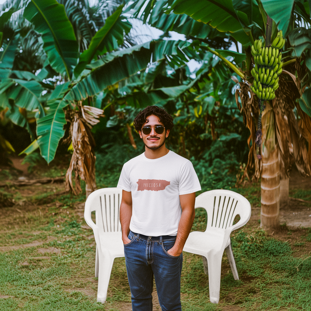 Preciosa  Unisex Jersey Tee - Coral