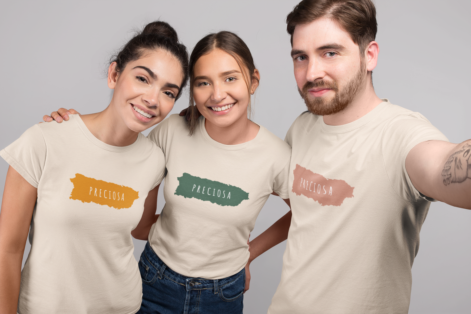 Preciosa  Unisex Jersey Tee - Mango