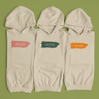 Preciosa  Pullover Hoodie - Verde Bosque