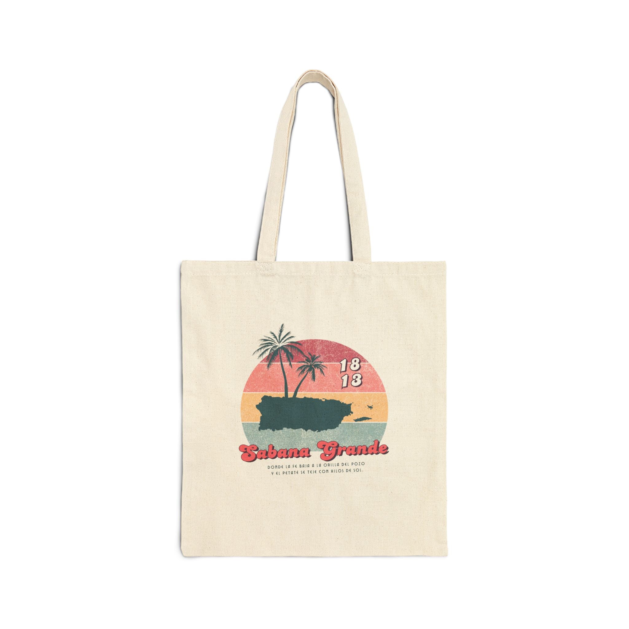 Sabana Grande  Canvas Tote Bag