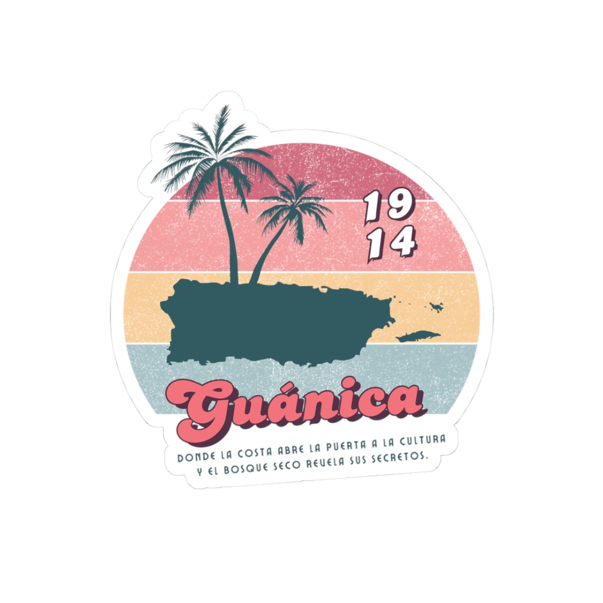 Guánica  "Sticker"