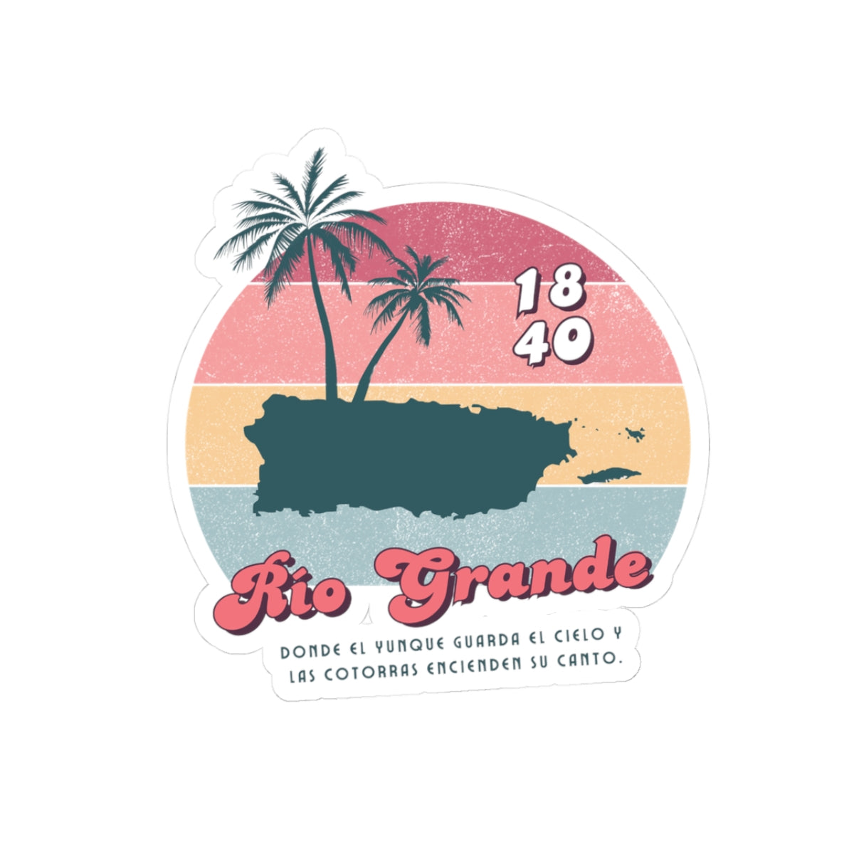 Río Grande "Sticker"