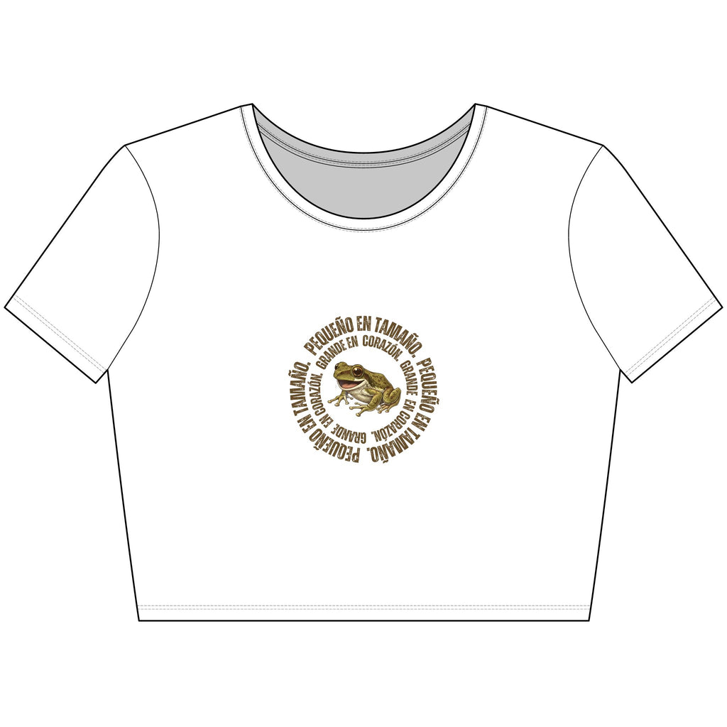 El Coquicuazo - Crop Top - Blanca