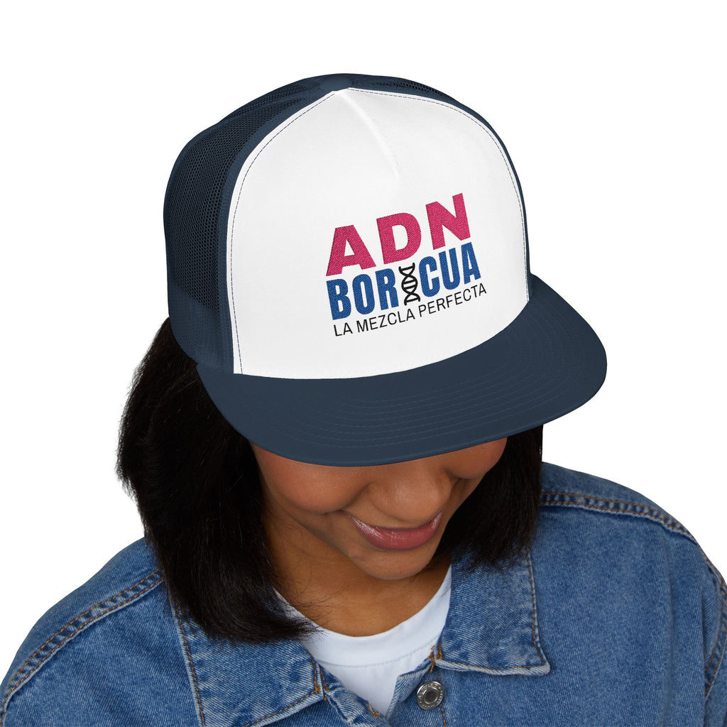 ADN Boricua Embroidered Mesh Hat
