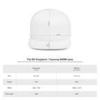 Preciosa Puerto Rico Map Snapback Hat — Flat Bill Adjustable Cap Mango