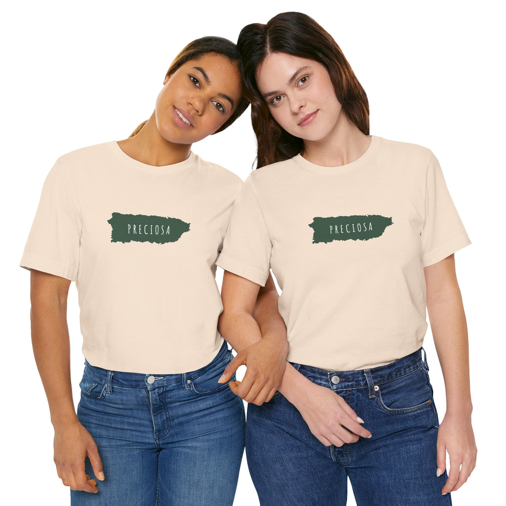 Preciosa  Unisex Jersey Tee - Verde Bosque