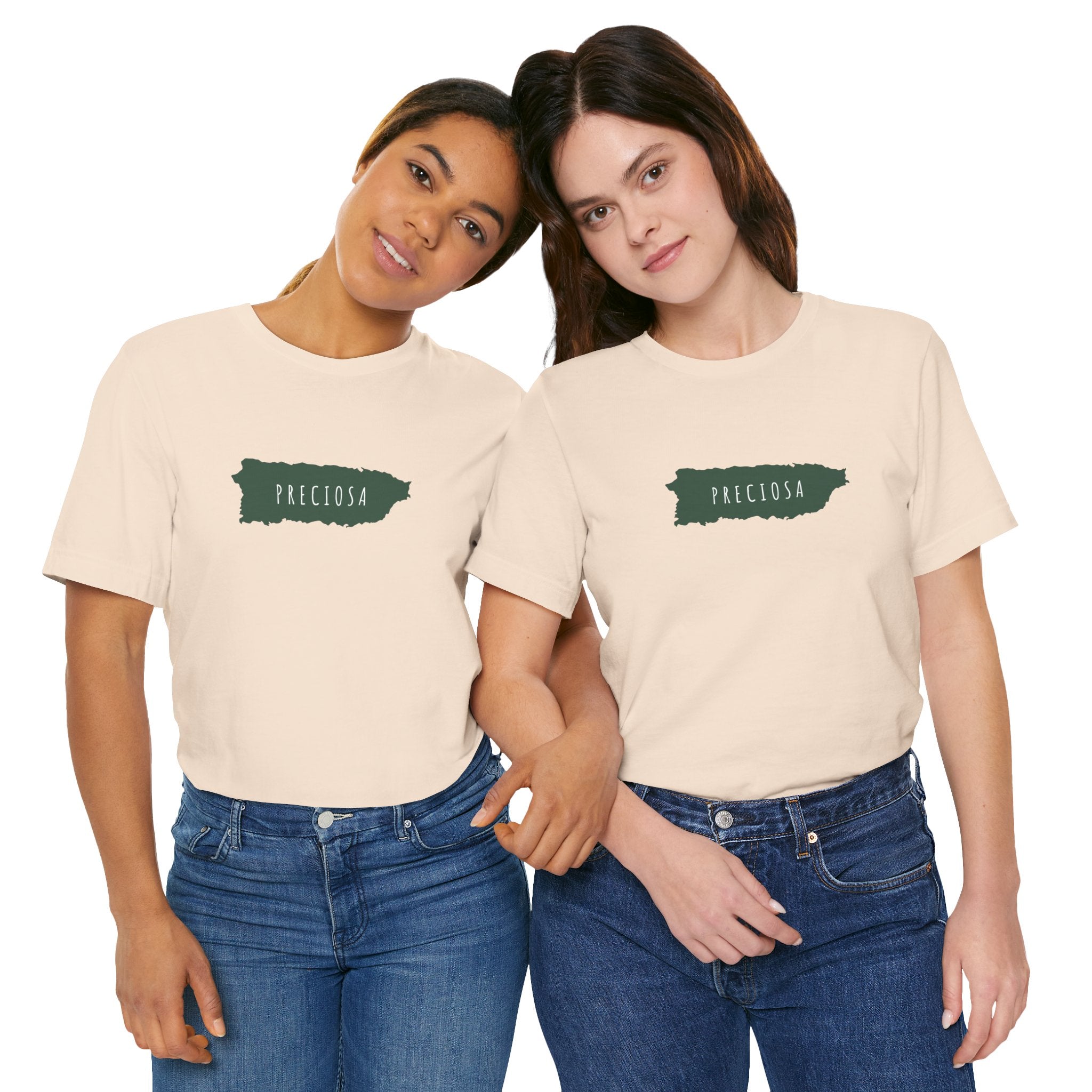 Preciosa  Unisex Jersey Tee - Verde Bosque