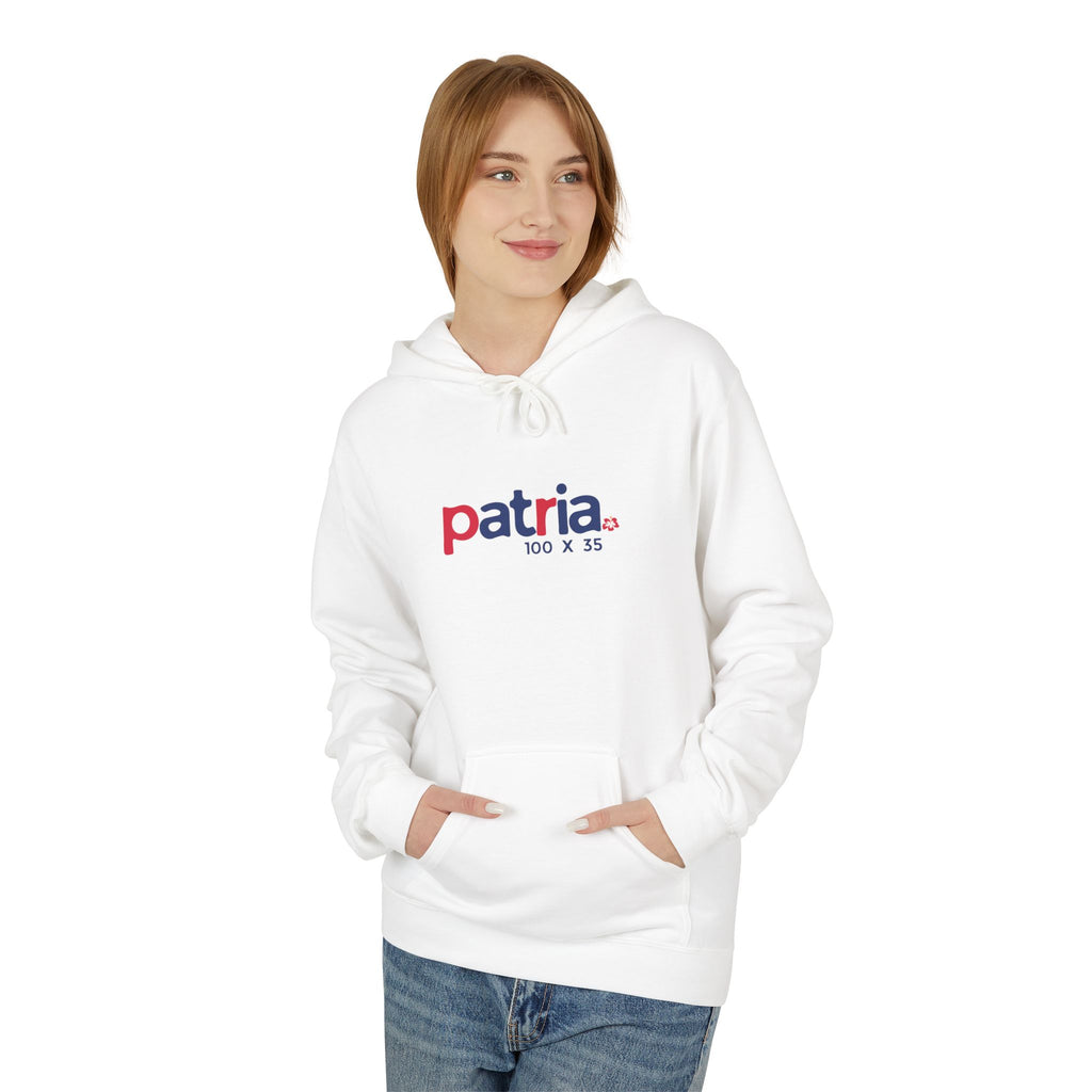 Patria 100 x 35 Hoodie — Nuestro Logo