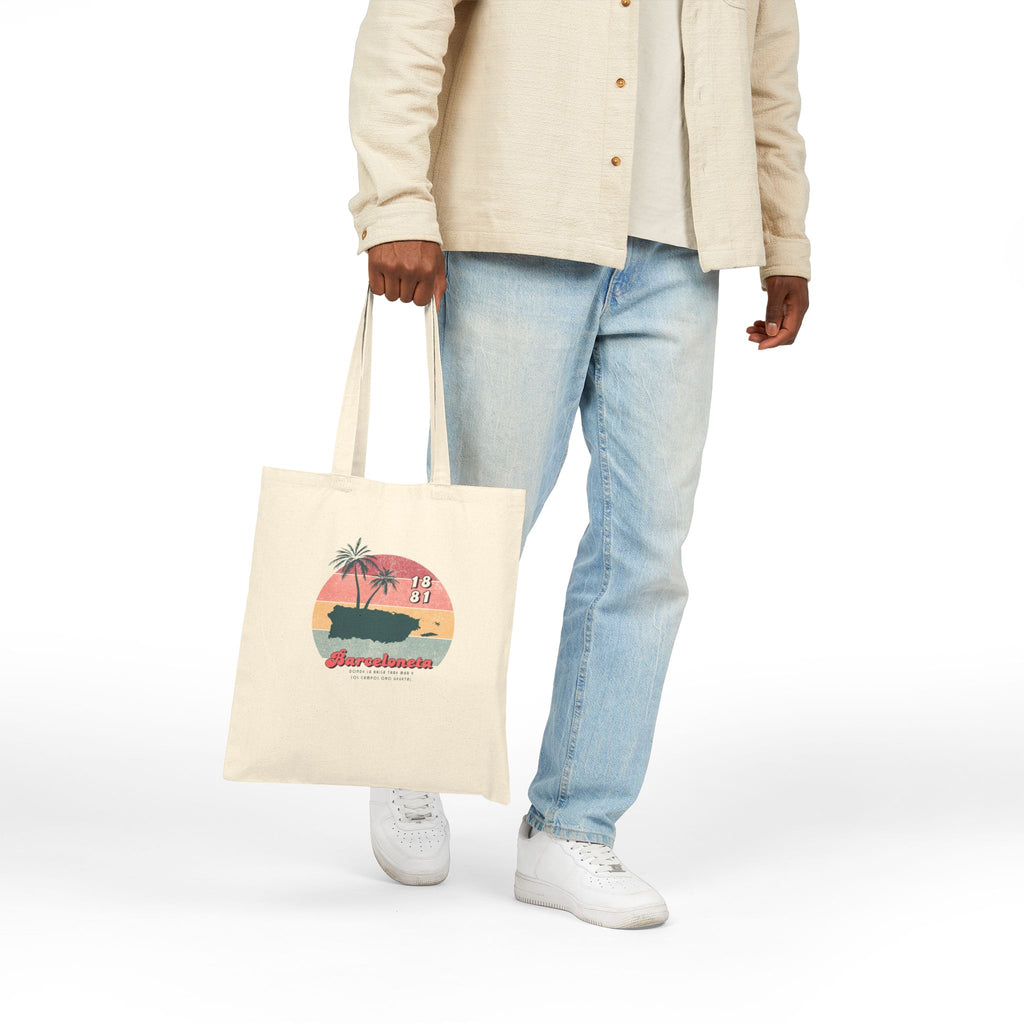 Barceloneta Canvas Tote Bag