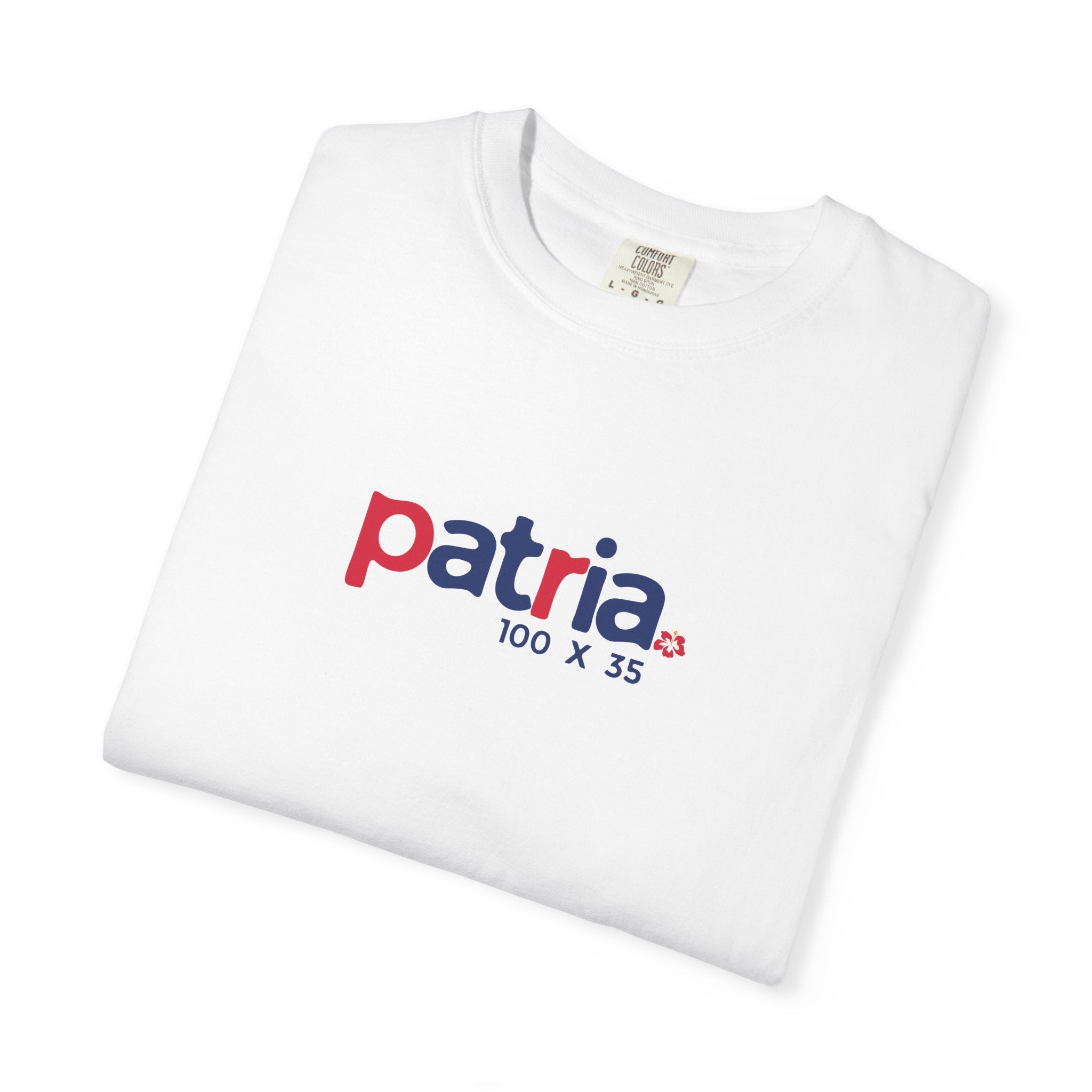 Patria 100 x 35 T-Shirt —Nuestro Logo