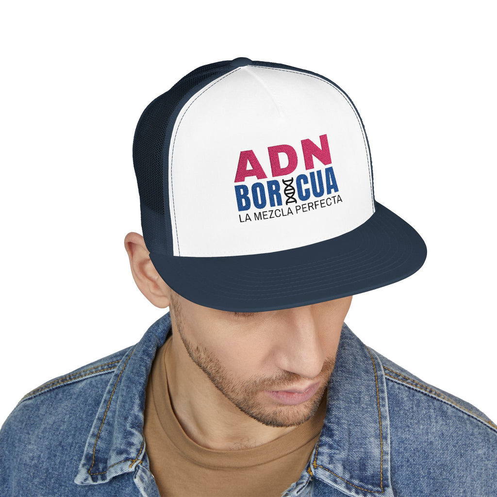 ADN Boricua Embroidered Mesh Hat