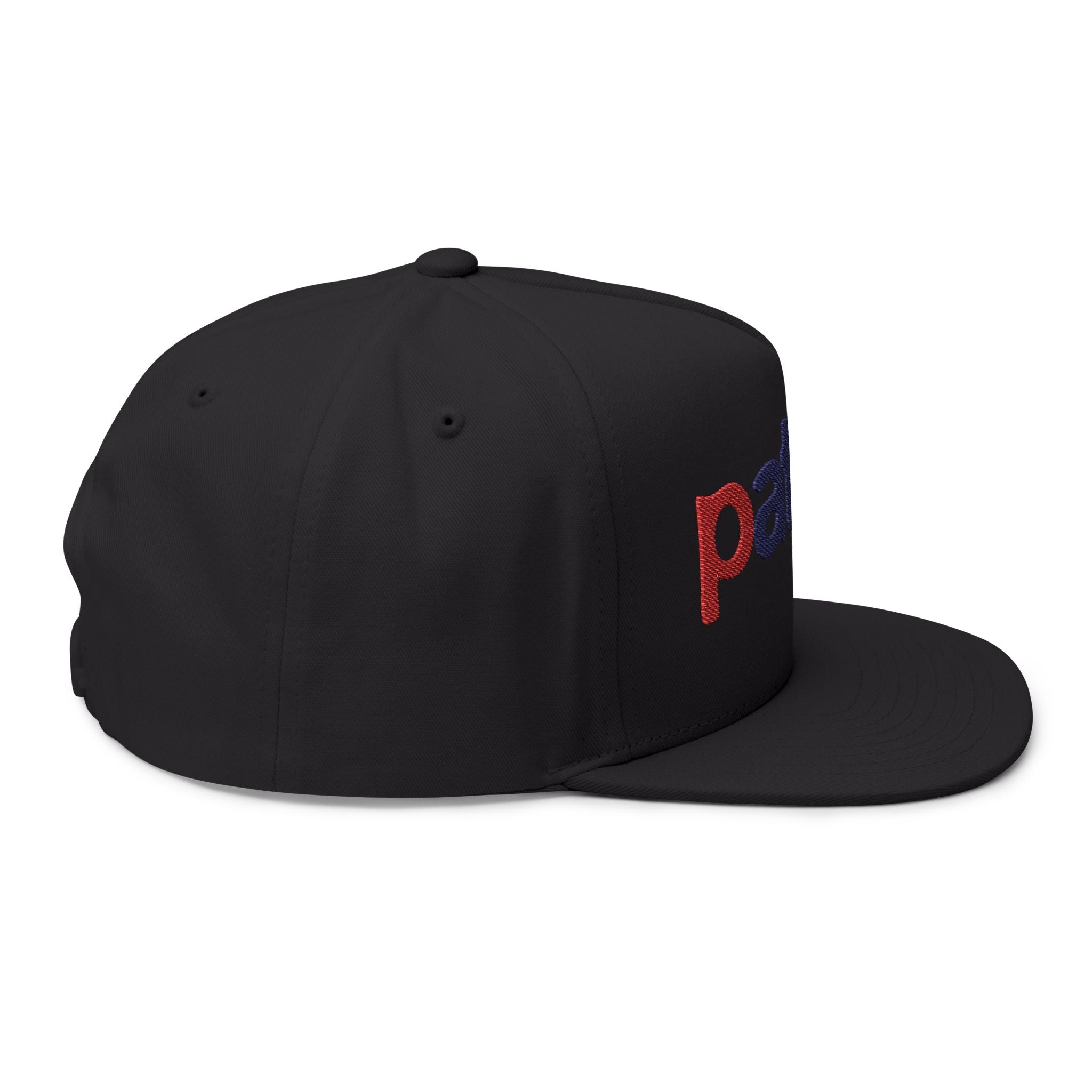 Flat Bill Cap — Patria 100 x 35 Flat Embroidered Snapback