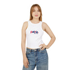 Patria 100x35 Racer Tank Top — Nuestro Logo